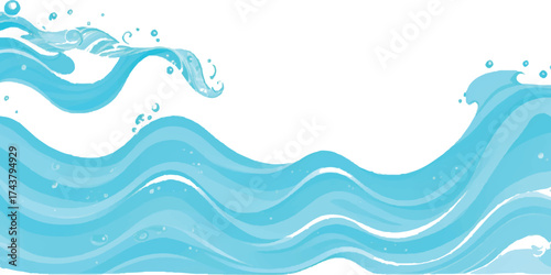 Abstract pastel blue watercolor background with textured layers for minimalist designs