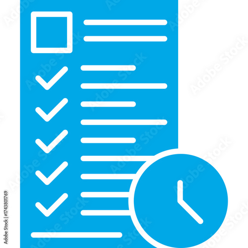 vector icon of document