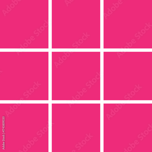 set of pink banners