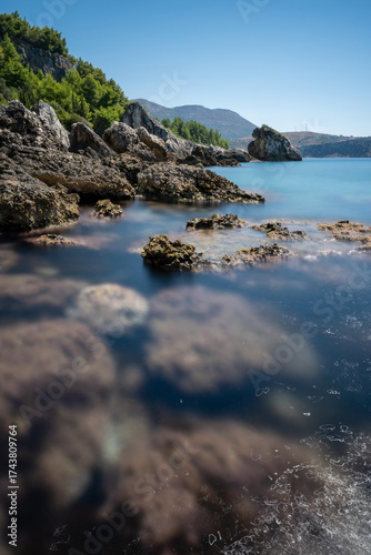Albania Seascape Rocks
