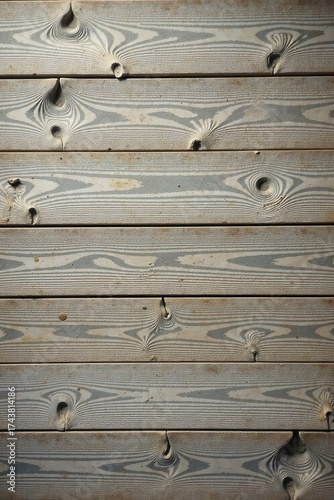 Textured Wood Planks with Distinctive Knots and Grain Patterns, Ideal for Rustic Design Projects