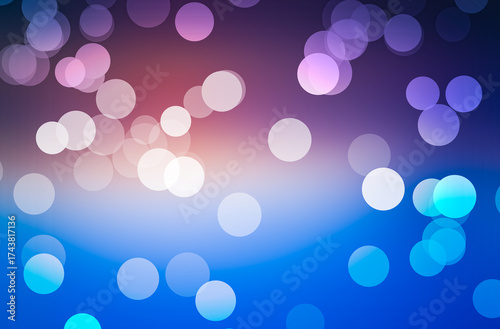 pink and blue color bokeh background design wallpaper bubbles