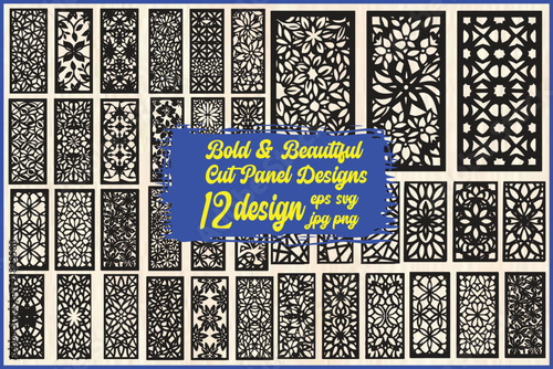 🌿 Elegant Laser Cut Panel Collection