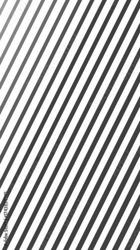 gradient white and black Vertical animalist diagonal stripe pattern with alternating black and white lines, creating a modern geometric texture and optical design effect.