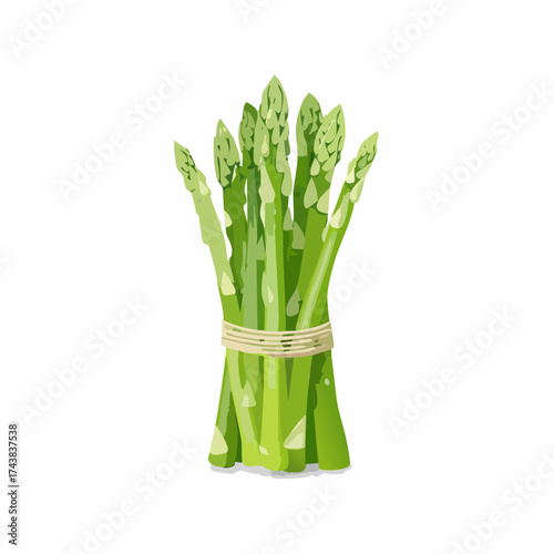 Grüner Spargel