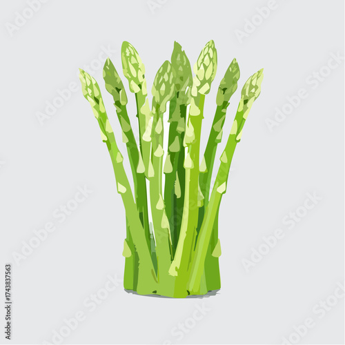 Grüner Spargel