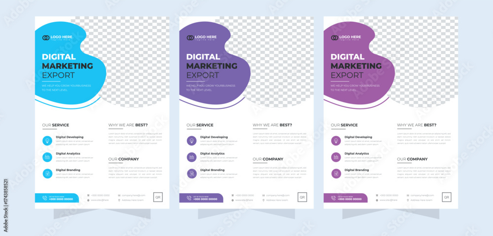 Naklejka premium Grow Your Brand with Us