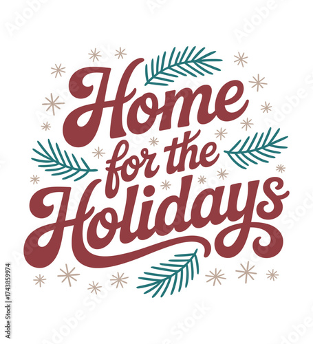Christmas typography t shirt design 