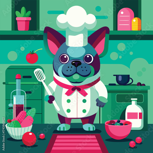 French Bulldog Chef
