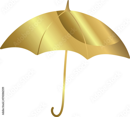Golden Umbrella 