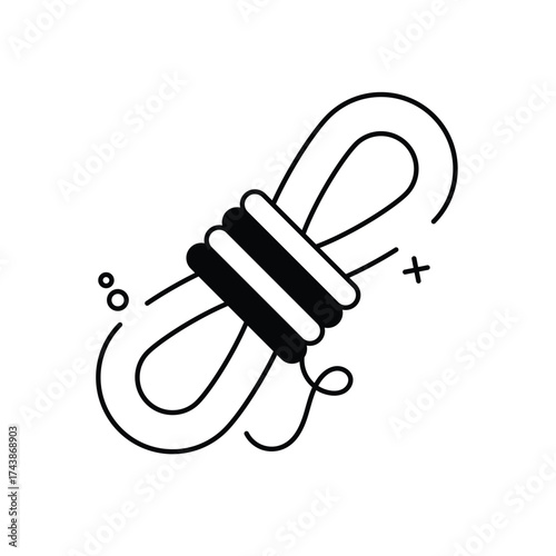 Rope Icon vector