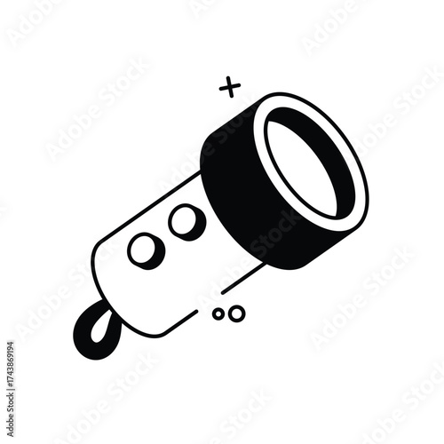 Torch Icon vector