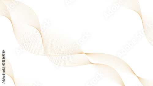 Abstract golden line wave background. business background lines wave abstract stripe design. Abstract grey, white smooth element. abstract gray wave curve lines banner design