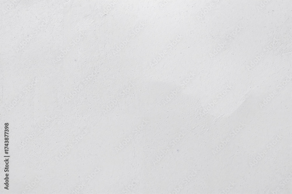 Fototapeta premium Light gray cement surface pattern, plaster finish background, ideal for design projects