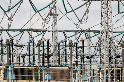 Interchange station between the 380 kV ring and the 220 kV ringof Tennet  in Ens