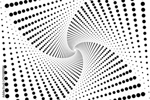 Retro Pop Art Halftone Dots Texture Overlay Comic Style Background	