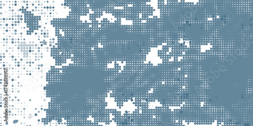 Light BLUE vector pattern with spheres. Illustration with set of shining colorful abstract circles. Design for business adverts.
