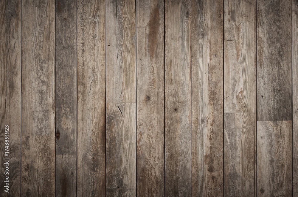 Fototapeta premium Rustic wooden plank backdrop
