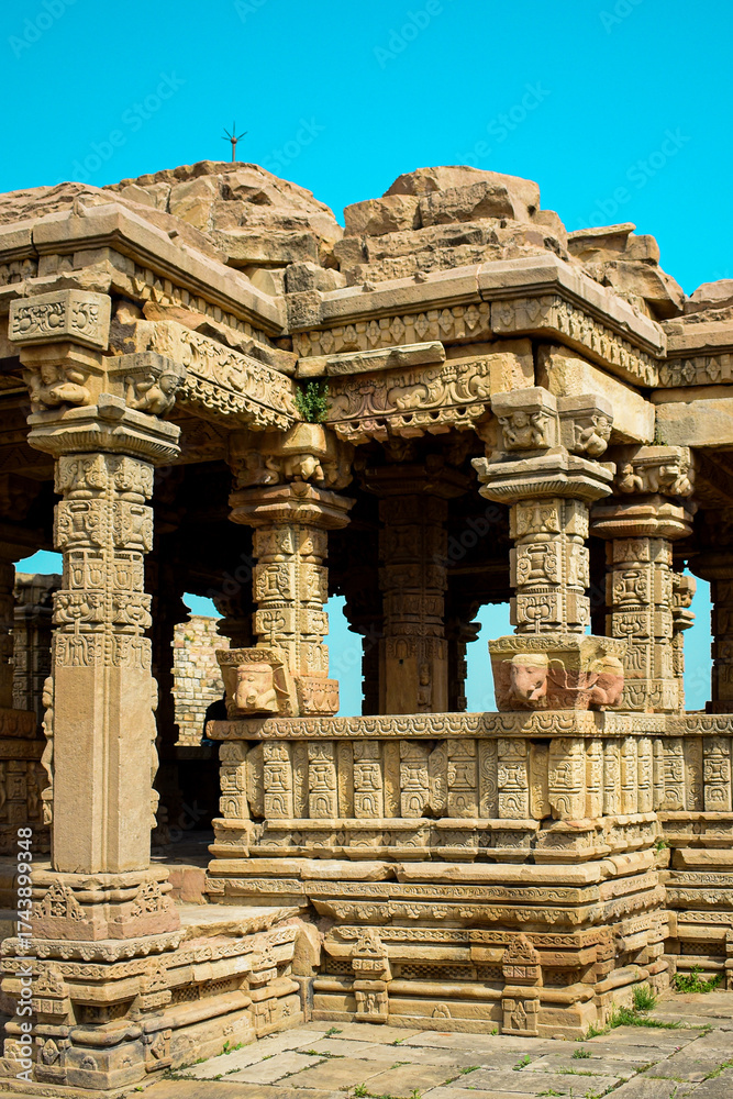 Obraz premium Garhi Padavali Madhya pradesh