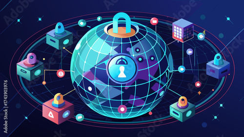 Global network security with connected devices around