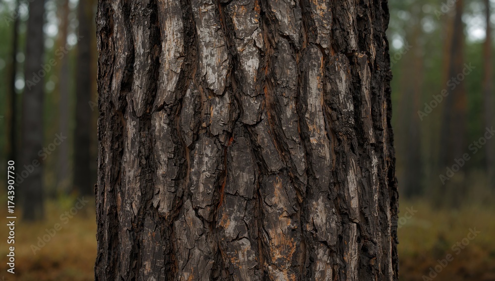 Fototapeta premium The texture and sensation of tree bark