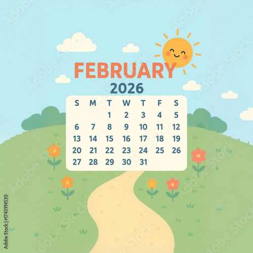 calendar for 2026