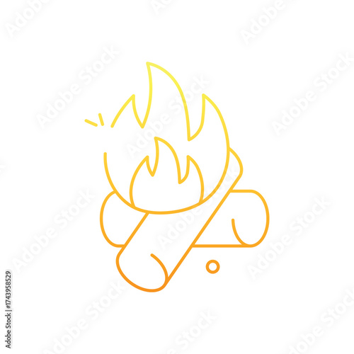 Bonfire Icon vector