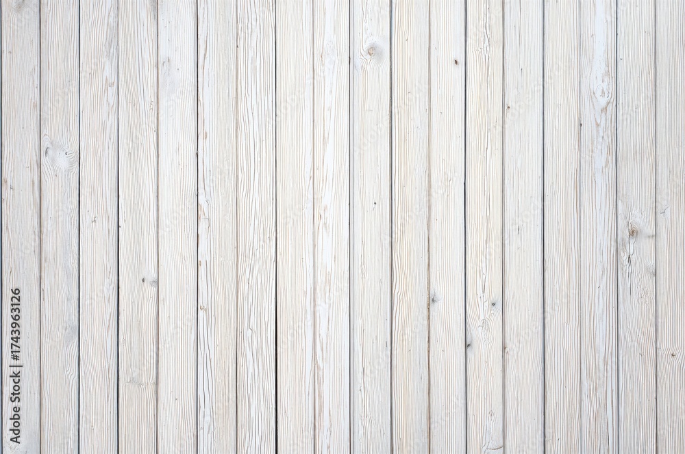Obraz premium Rustic wood paneling with vertical whitewashed grain