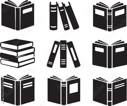 Book Stack Literature Paper Reading Isolated Education Information