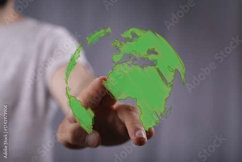 Eco-friendly concept image....