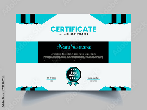  Modern Diploma Certificate Template Download