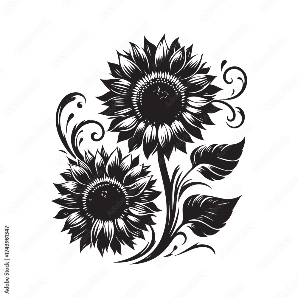 Fototapeta premium sun flower