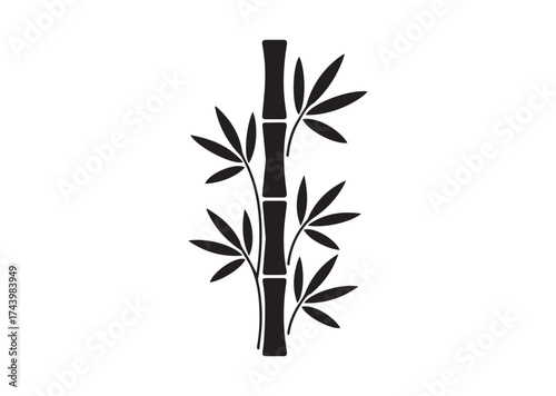 Bamboo Icon, Bamboo Solid Vector, Bamboo Design