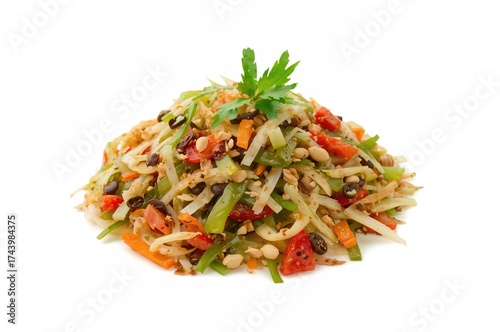 Traditional Thai Som Tum: S...