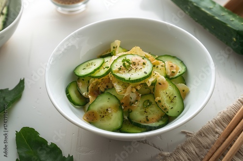 Cucumber Salad with Asian D...