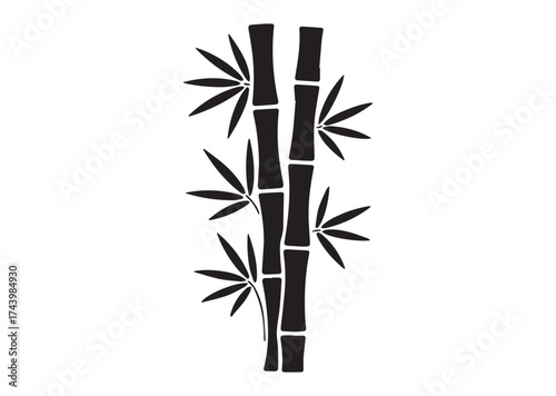 Bamboo Icon, Bamboo Solid Vector, Bamboo Design