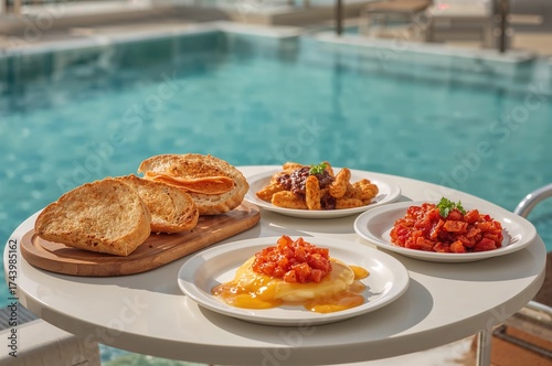 Appetizing meal captured by...