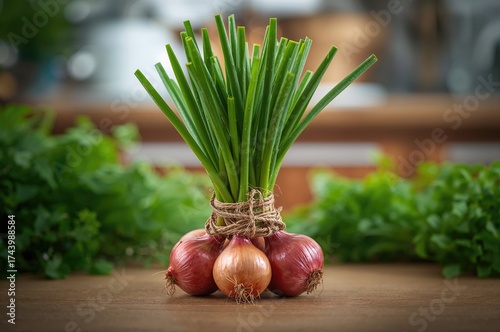 Fresh tiny onions for culti...