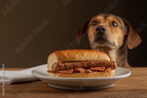 Tender sausage slider serve...