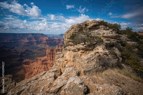 Breathtaking view from a ru...