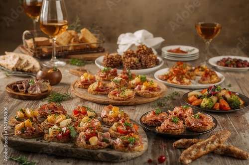 Assorted Small Spanish Appe...
