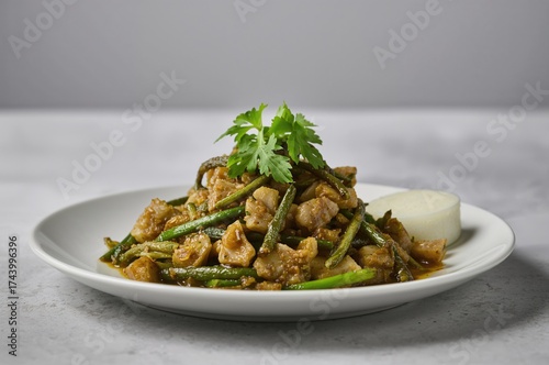 SautÃ©ed Chinese spinach wi...