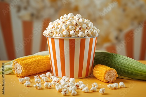 Delicious popcorn alongside...