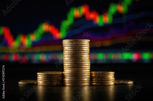 Graph showing coin-based st...