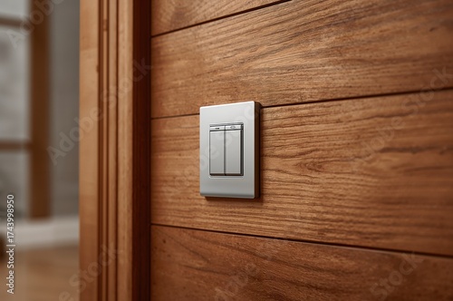Activate a wooden paneled w...