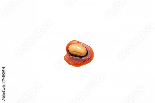 White Background Featuring ...