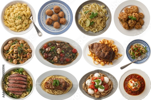 Assorted classic Mediterran...