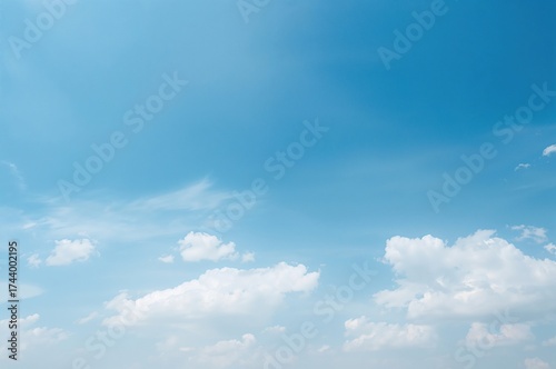 Blue-toned clouds under a s...