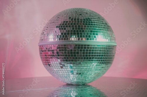 Close-up of a sparkling dis...