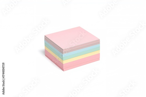 Pile of pastel sticky notes...